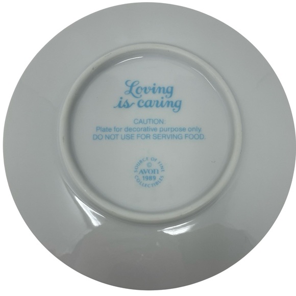 Vintage Avon Mother's Day Collector Plates 89 '91 '94 Retro Decor Set Of 3 - Picture 7 of 10